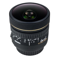 Sigma 8mm f3.5 Fisheye Lens