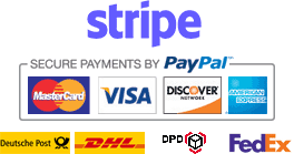 Stripe and PayPal Acceptance Mark